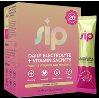 Sip Daily Electrolyte & Vitamin Sachets Watermelon Whirl 